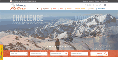 Desktop Screenshot of maroc-nature.com