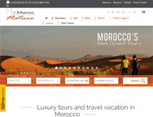 Tablet Screenshot of maroc-nature.com